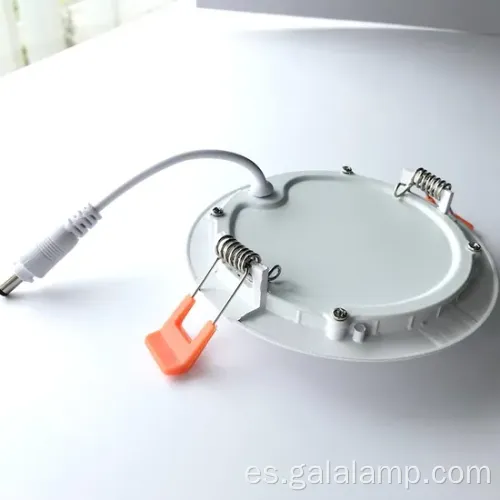 Luz de panel LED redondo moderno para una vida ecológica